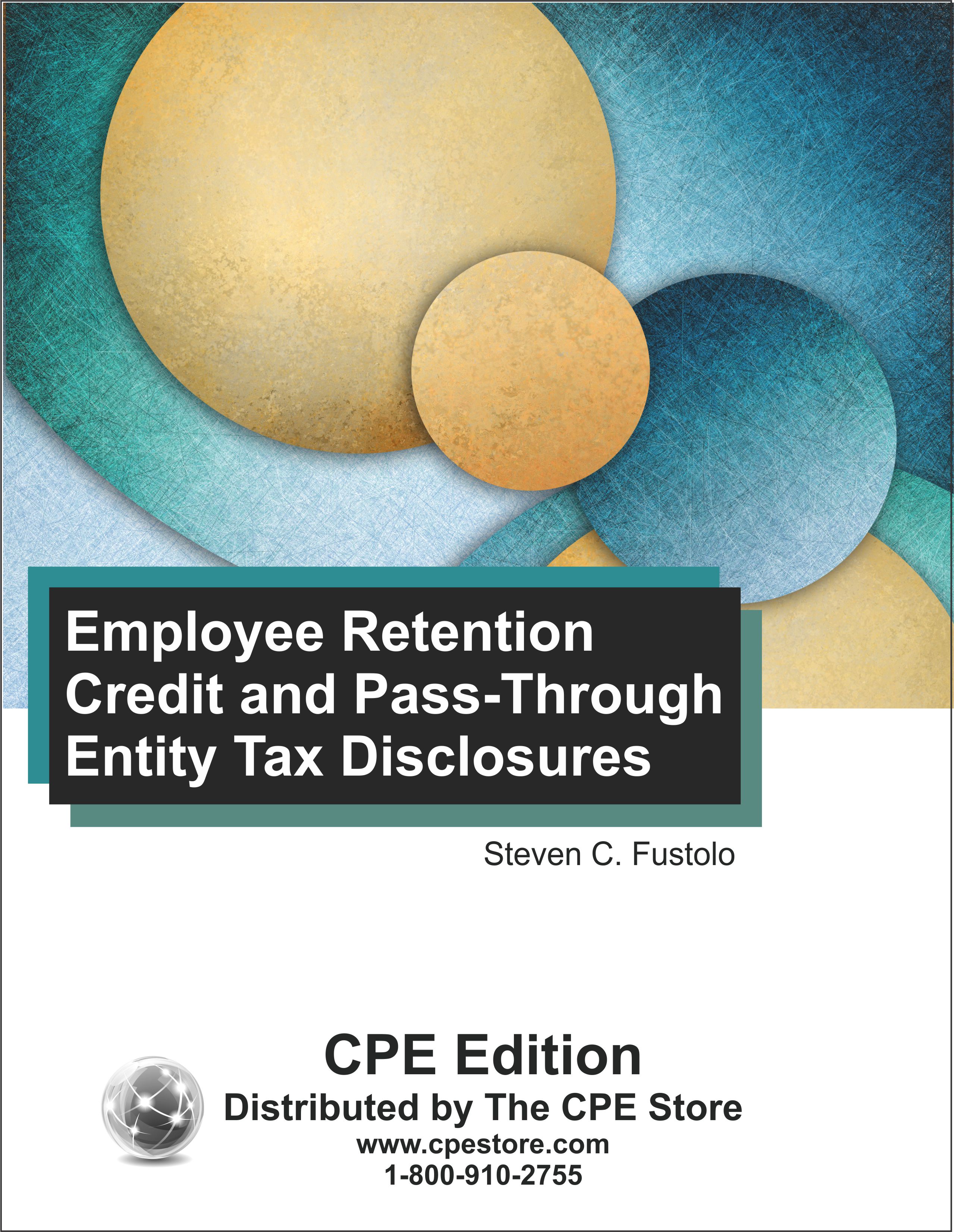 Employee Retention Credit & Pass-Through Entity Tax Disclosures