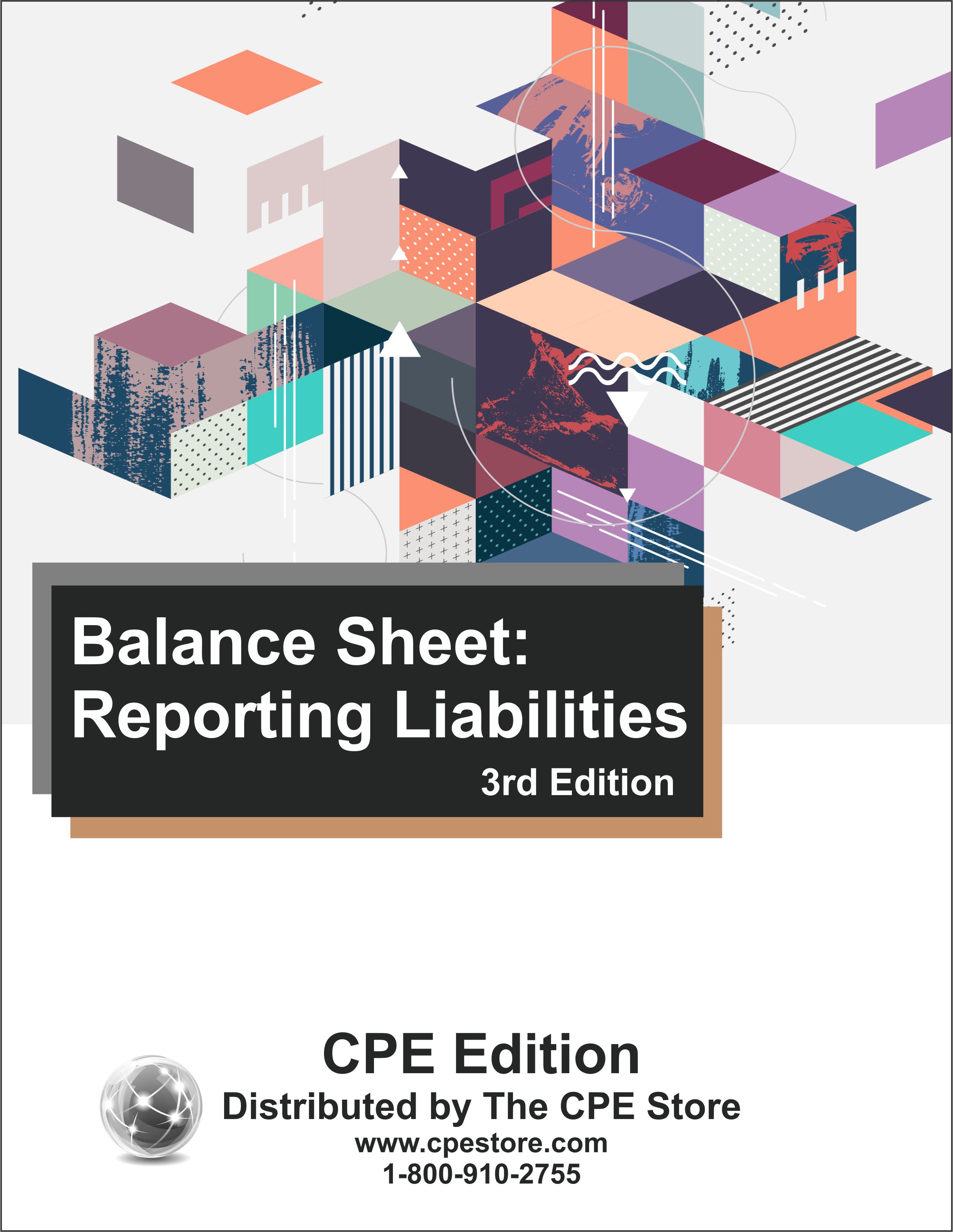 Balance Sheet: Reporting Liabilities