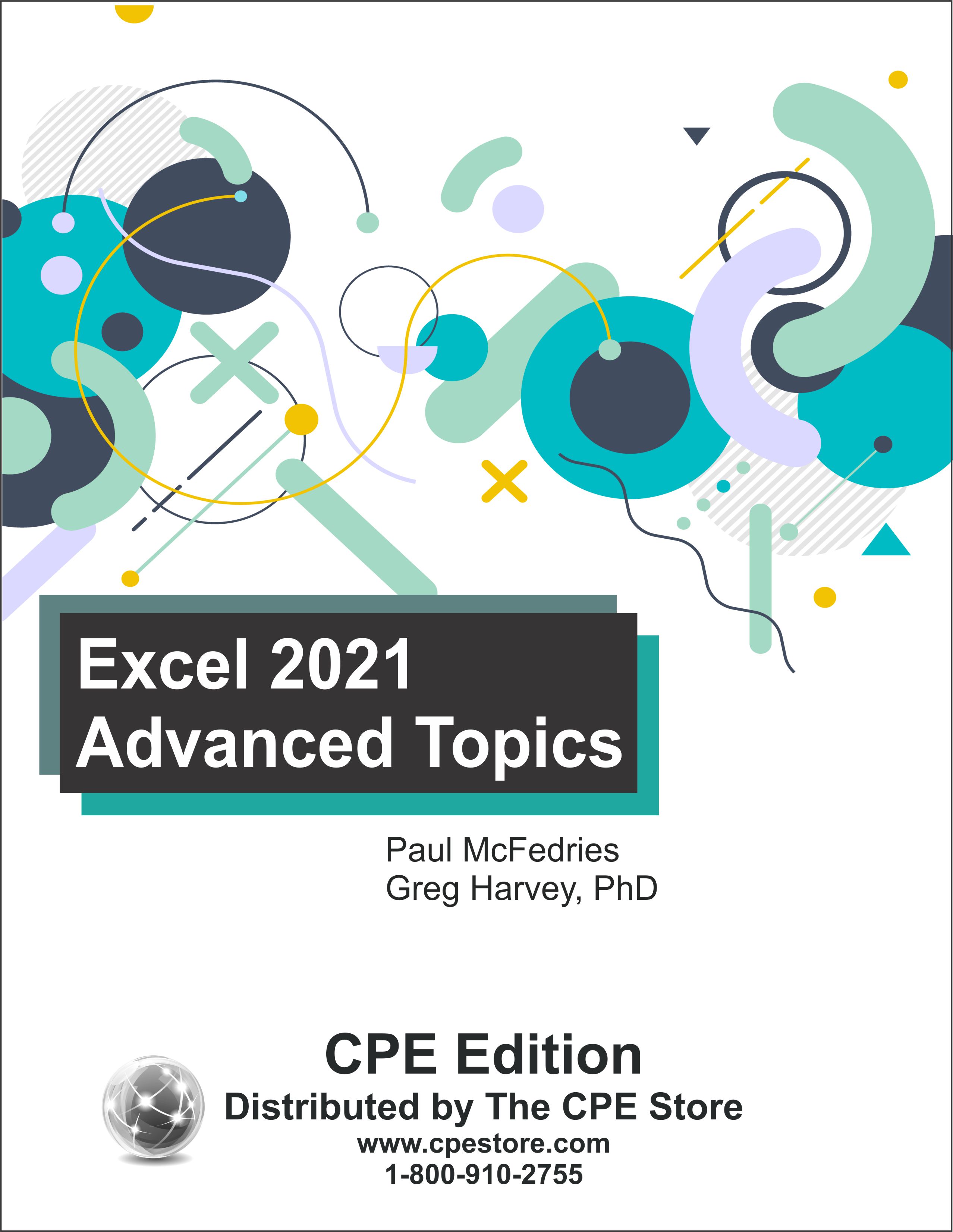Excel 2021 Advanced Topics
